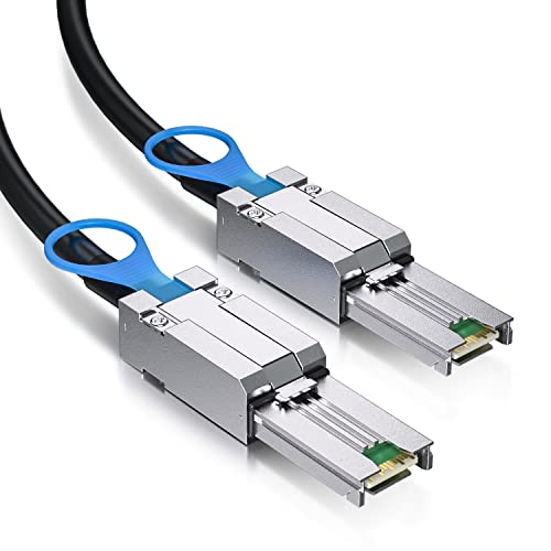Image of External Mini SAS 26pin SFF-8088 to Mini SAS 26pin SFF-8088 Cable, 1 meter (3.3ft)