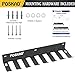 Poskad Gym Storage Rack,8 Hook Heavy-Duty Steel Gym Organizer Wall Mount Hanger for Home and Pro, Gym Accessory Storage Resistance Bands,Jump Ropes,Lifting Belt,Barbells. (16''-8 Hooks)