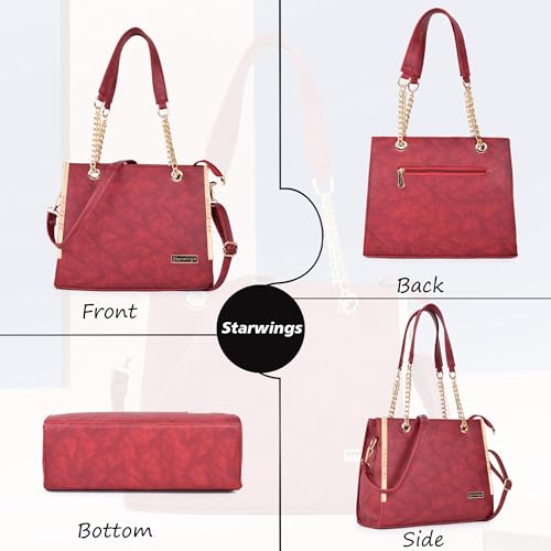 Image of STARWINGS PU Synthetic Leather Women's Satchel Bag | Ladies Travel Handbag