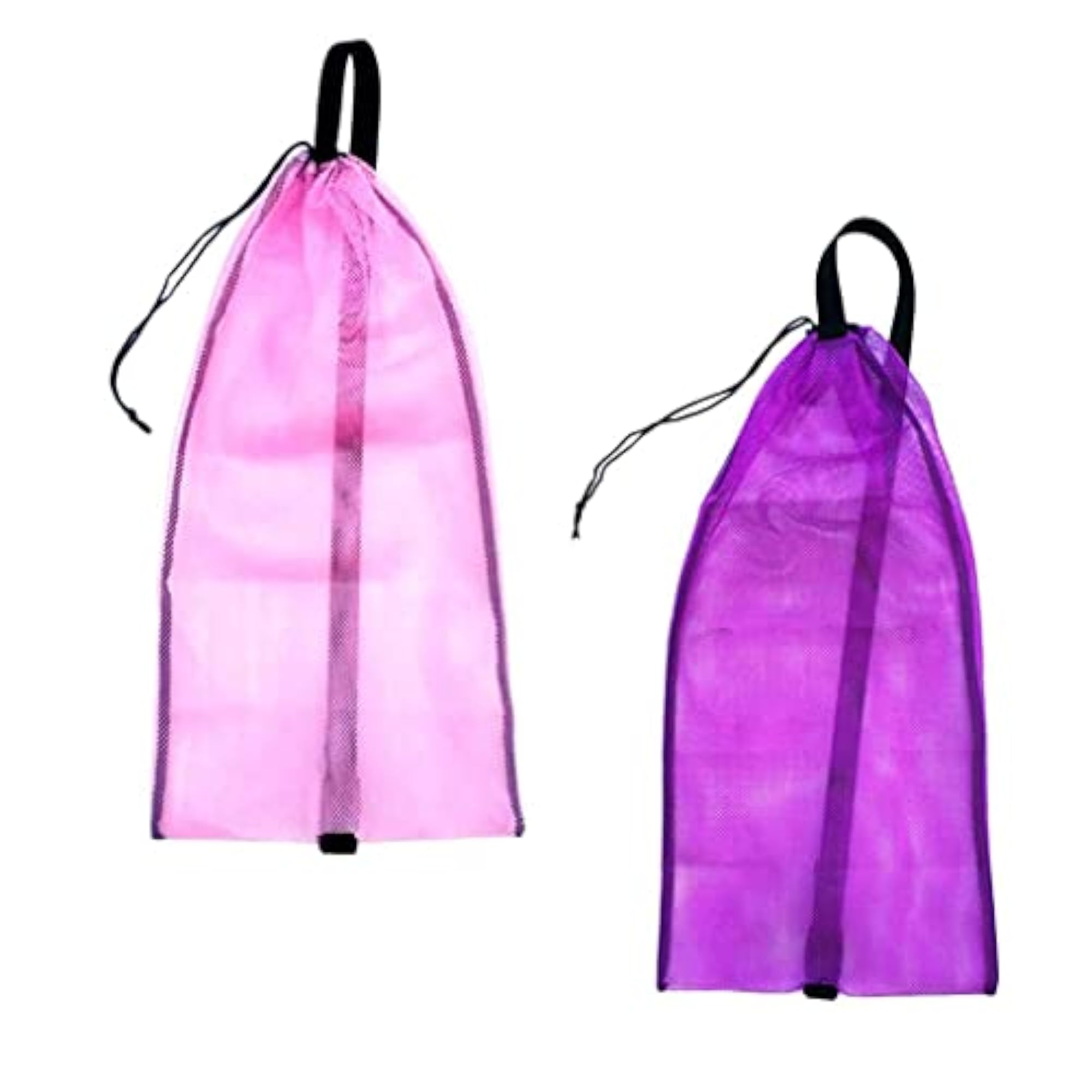 2 Pieces Drawstring Mesh Bag for Scuba Diving