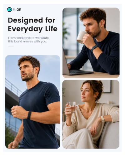 Image of ELOR Replacement Strap /Band compatible with Google Fitbit Air