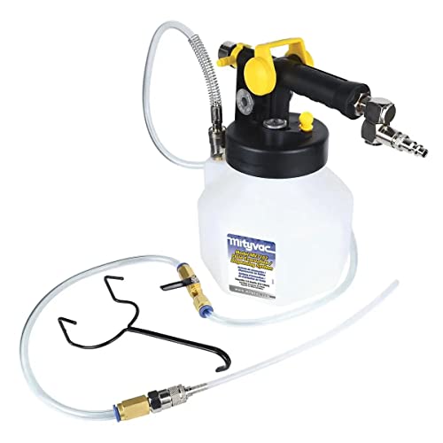 Mityvac MV7102 Fluid Evacuator/Dispenser, 2.5L for Evacuating, Topping-Off and Refilling Reservoirs, Pressure Bleeding Hydraulic Brake and Clutch Systems