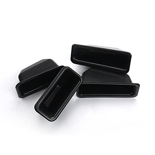 ITrims Car Accessories for Ford Explorer 2016 2017 2018 2019 Interior Door Storage Glove Box Holder Container Car Tray Front & Back 4PCS Black