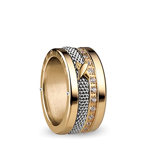 BERING Austauschbar Ringkombination für Damen in Gold & Silber mit...