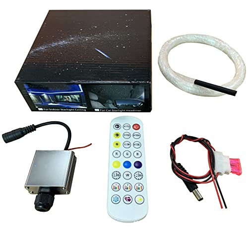 corpereal Fiber Optic Starlight kit for car Headliner, Building Indoor roof Ceiling Wall Starry Star Lights & Advertising Logo GOBO Lights