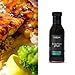 Fulton Fish Market Sweet Bourbon Seafood Glaze, Smooth Rich Sauce for Fish, Salmon & Shellfish, All Natural Small Batch Crafted, 12 oz
