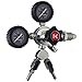 Kegco Elite Series Dual Gauge Two Product Nitrogen Draft Beer Regulator, Chrome