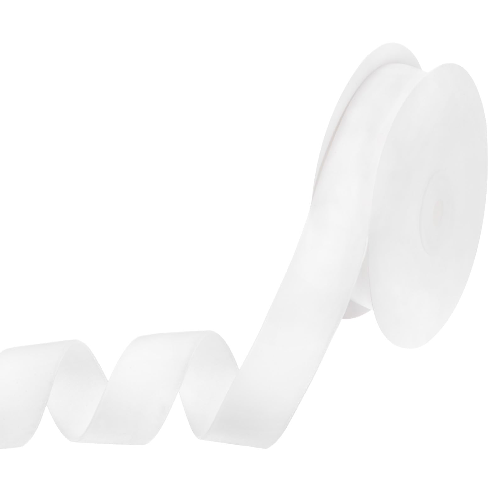 Ruban de velours blanc M METERXITY en nylon doux et chic pour création haut de gamme