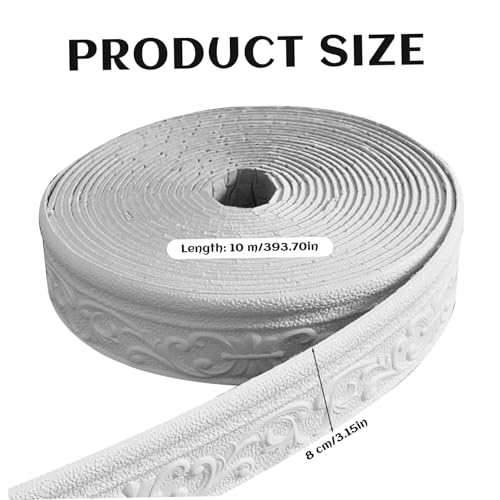 Moulure 3D décoller et coller pour masquer les défauts des murs