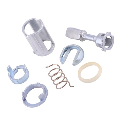 Julihai Kit de Reparación de Cilindro de Cerradura de Puerta Delantera Izquierda y Derecha, Piezas de Repuesto Directas Resistentes para IV4 1J1 MK4 para Limusina/Kombi