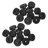 Matériau résistant à l'usure : pieds antidérapants pour boîtier pc, fabriqués en plastique durable, ces pieds pour ordinateur portable conviennent à différents types de sols et assurent une stabilité et une protection à long terme. pieds de support pour châssis, pieds anti-vibrations