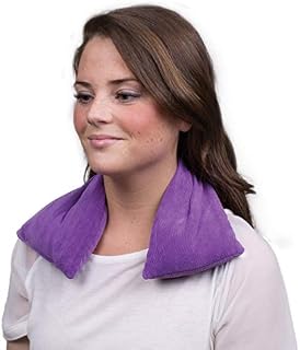 Bed Buddy Aromatherapy Heating Pad for Neck and Shoulders - Microwavable Heat Wrap