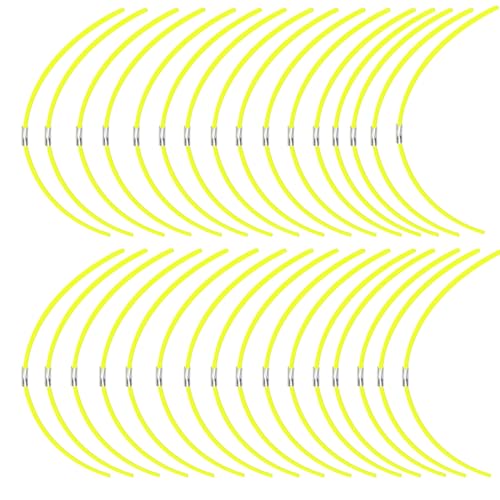 Anlseiod F016800174 Lot de 32 fils de débroussailleuse pour Bosch Home and ART 23 Combitrim Fil Coupe Bordure Bosch Accessoire pour coupe bordure