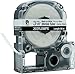Epson LABELWORKS 203YLBWPX-10PK Genuine Tape Cartridge - 5 Unit Case Pack Black on White Shrink Tube Industrial Label Maker Tape - AWG 16-22, 1/8