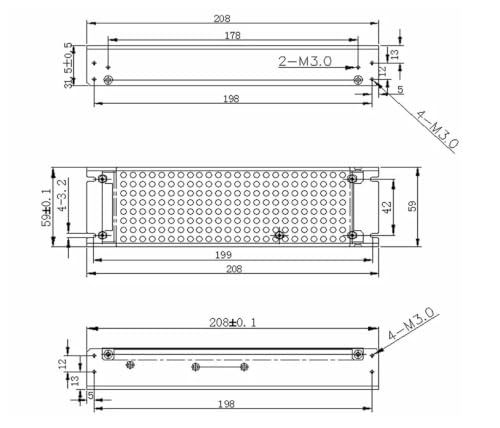 Alimentation à découpage MD200PC5 pour affichage LED - 5