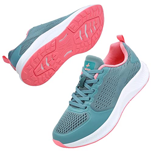SANNAX Damen Turnschuhe Sportschuhe Hohe Sneaker Freizeitschuhe Laufschuhe - Image 3