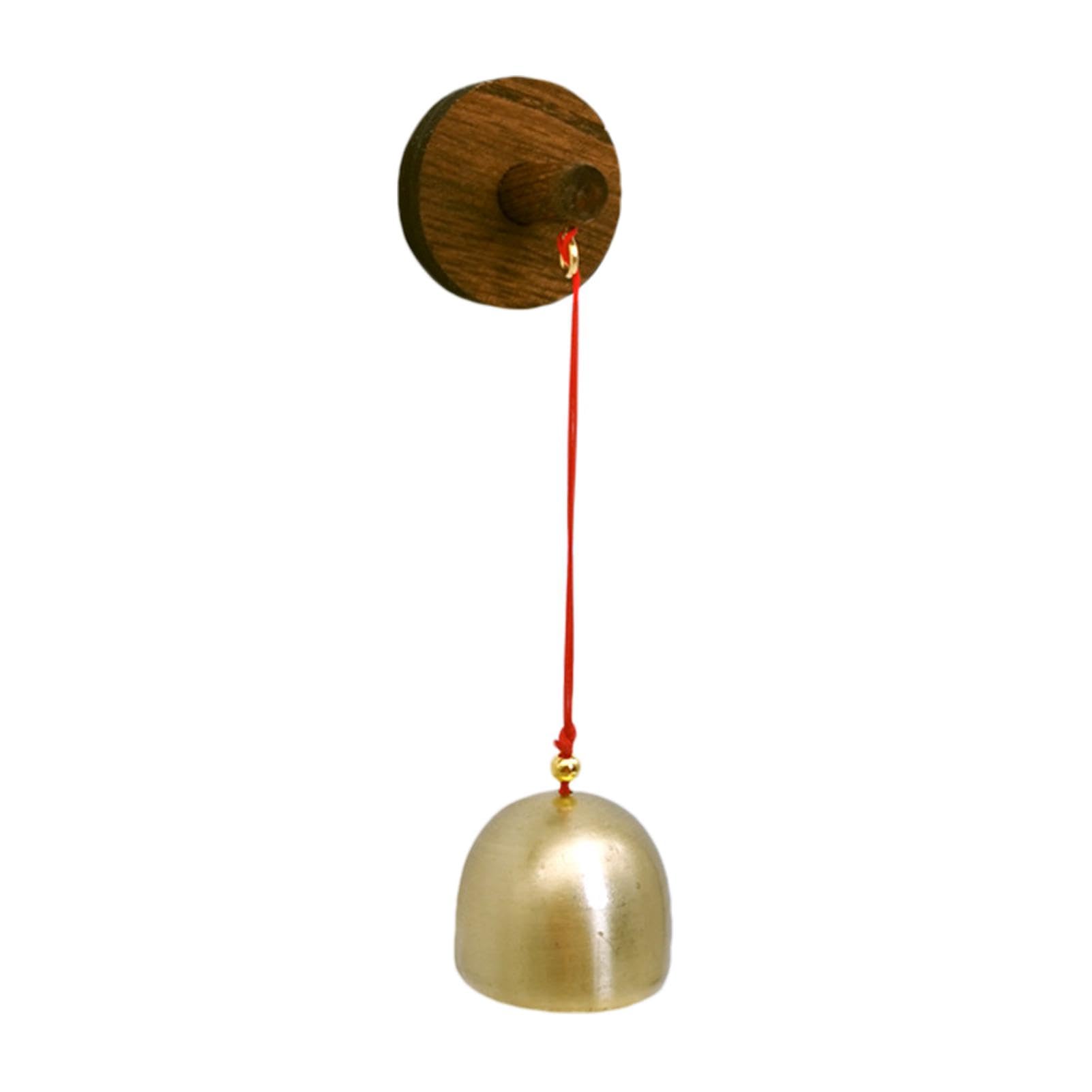 Campanello di apertura della porta, campanello in legno, campanello del , campanello d'ingresso della porta del negozio, campanello creativo in metallo vintage, campanello a in legno unico