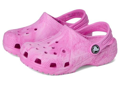 Image of Crocs Unisex-Child Classic Watercolor Marbled Clog