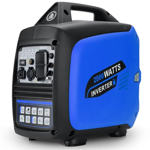 Portable 2500W Gas Inverter Generator with CO Sensor