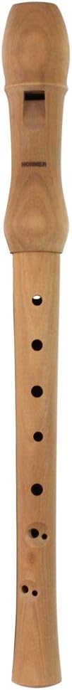 B9560 2 Piece C Key Wooden Soprano Recorder - Light Pearwood