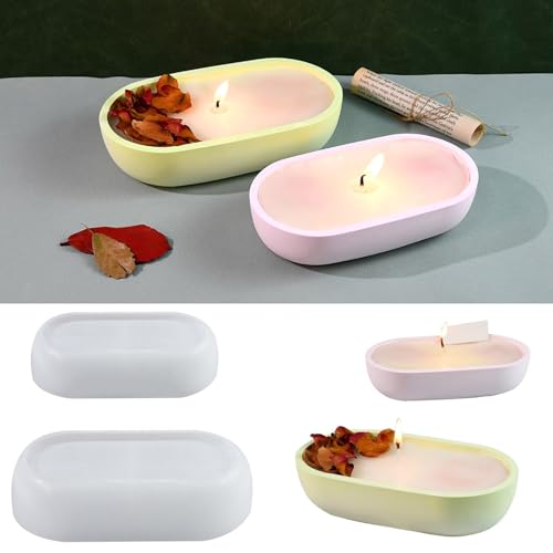 Moule en silicone pour support béton et vase rayé