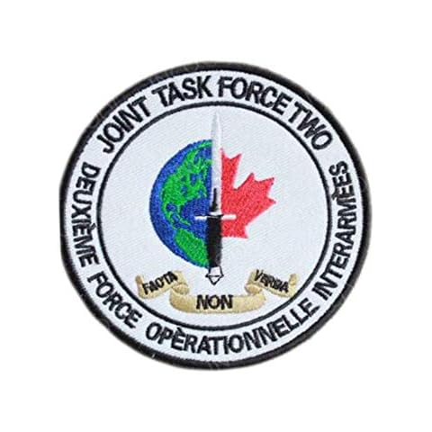OYSTERBOY Canada Joint Task Force 2 JTF2 Rainbow six 6 Hook Back Tactical Patch Cover