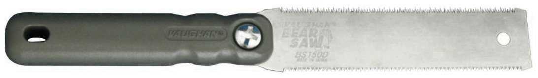 Vaughan 569-56 BS150D Bear Hand Saw with Fine/Extra Fine Blade, 5-1/2-Inch