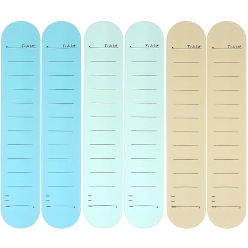 Hbbgdiy 6 Pcs Notepad Wristband To Do List Memo Reminder