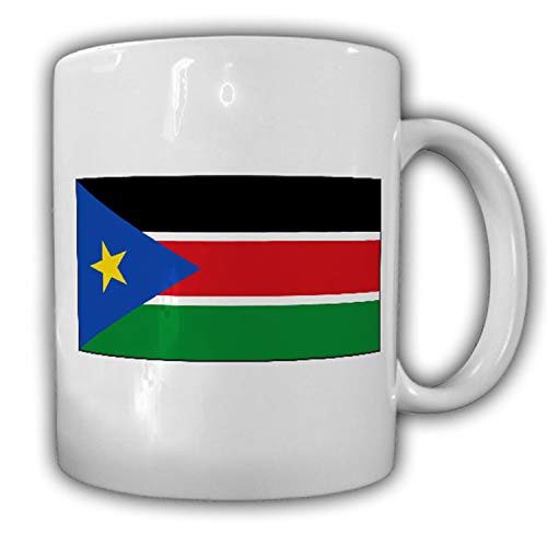 Tasse République Sud-Soudan drapeau Mug # 13926