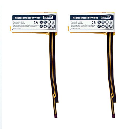 2 Pack Fenzer Replacement 850mAh Battery for Apple iPod Video 5th 5 Gen Generation 60GB 80GB