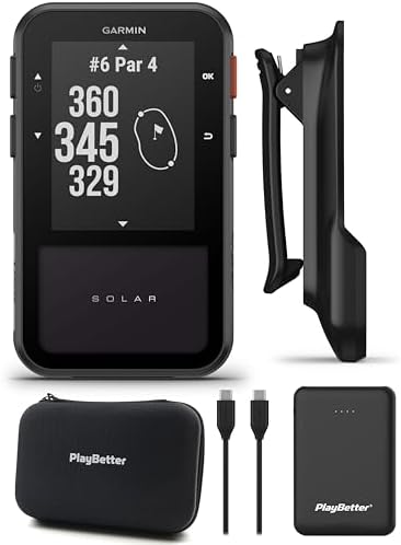 Garmin Approach G20 Solar GPS Golf Handheld Bundle image 3