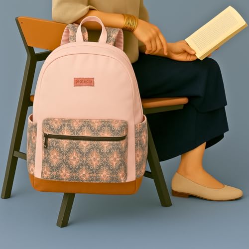 Image of Protecta | Fusion | Backpack | For MacBook & Laptops| College Office | Travel | Made in India | Lightweight | Durable | Women