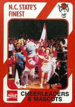 Wolfpack Cheerleaders & Mascots Basketball Card (N.C. North Carolina State) 1989 Collegiate Collection #149