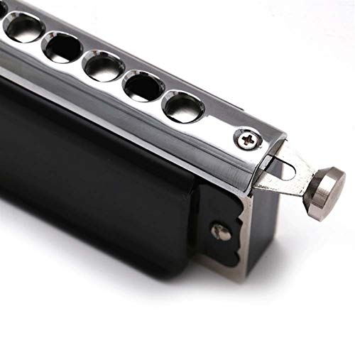 KIRANDIE Harmonica Chromatique 16 Trous 64 Ton Bouche d’organes Instrumentos Chromatic Harmonica C Instruments de… - Les Beatles, Paul McCartney, John Lennon, RIngo Starr, George Harrison KIRANDIE Harmonica Chromatique 16 Trous 64 Ton Bouche d'organes Instrumentos Chromatic Harmonica C Instruments de… – Image 7