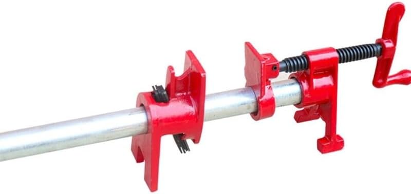 Pipe Clamp Woodworking Quick Release Heavy Duty Wide Base Iron Metal Clamp