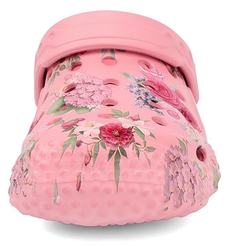 Image of INMINPIN Kids Girls Boys Clogs Garden Shoes Toddler Slides Sandals Children Water Shower Beach Pool Slippers Indoor Outdoor