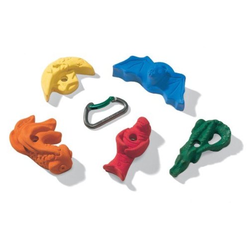 Nicros HKAA Set of 5 Kidz Animals Handholds - Assorted