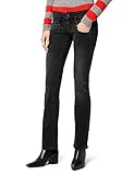  Herrlicher Damen Jeans Pitch Straight (Schwarz (Vampire 726), 27W / 30L)