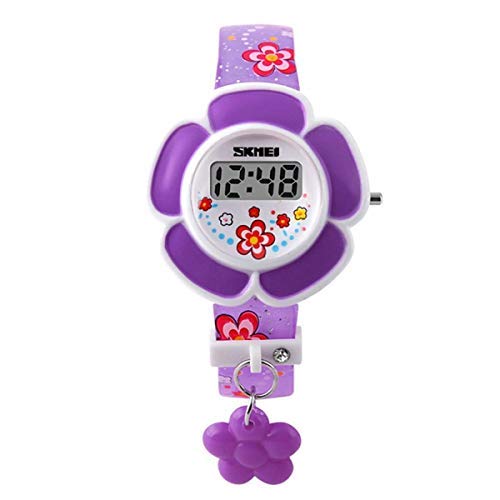 SKMEI Rubber Cute Creative Purple Jelly Color Fashion Trend Girls Analog Watch 1144, Band Color-Purple (B07GF783X4) Amazon Price History, Amazon Price Tracker
