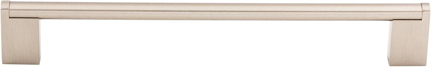 Top Knobs M1044 Princetonian 8-13/16" Steel Bar Pull, Brushed Satin Nickel