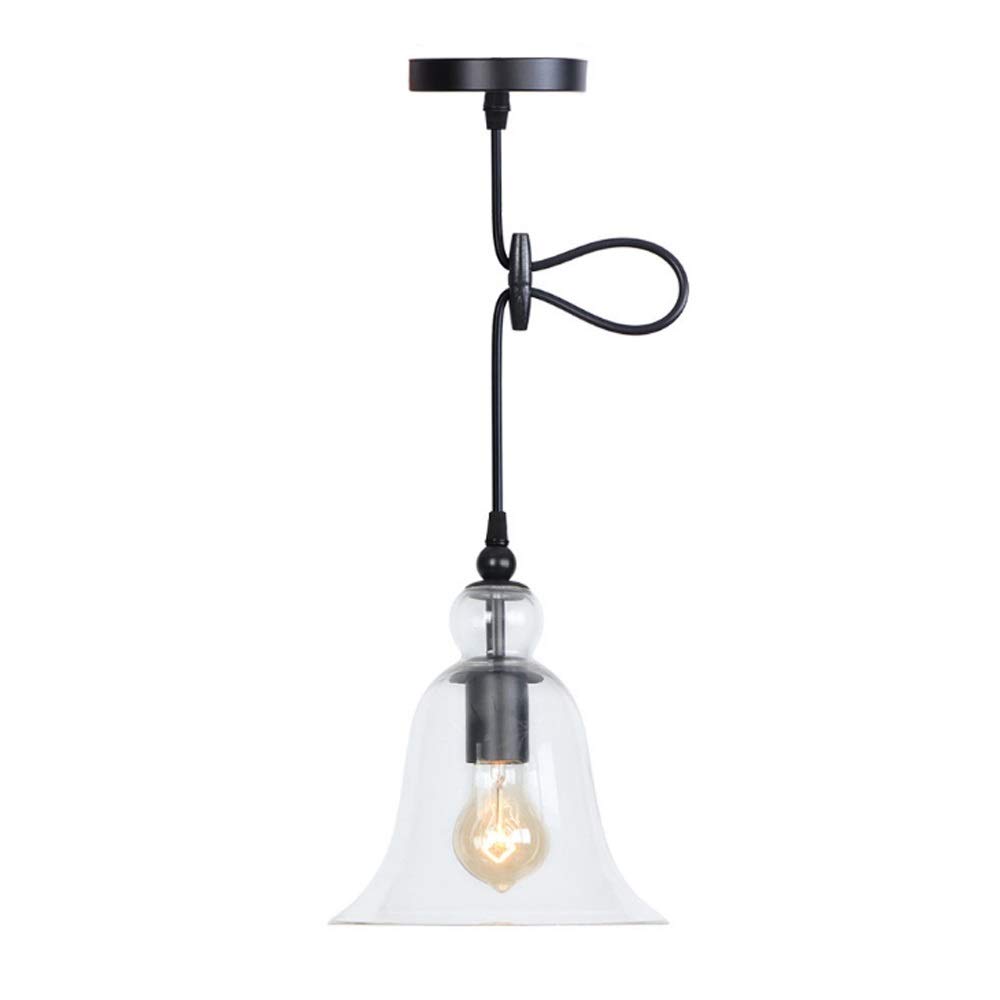 Lustre américain rétro réglable en fer pour illuminer un espace sombre avec style
