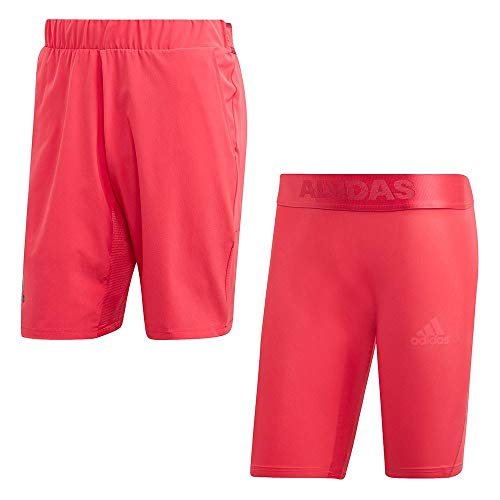 adidas 2N1 Short H.RDY Homme, Rose VIT (rosint), XL