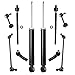 Detroit Axle - Front 12pc Struts Kit for 12-17 VW Jetta, 2 Struts w/Coil Spring 4 Tie Rods 2 Rear Shock Absorbers 4 Front and Rear Sway Bars 2012 2013 2014 2015 2016 2017 Replacement Suspension