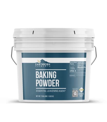 Earthborn Elements Baking Powder 2 Gallon Bucket (240 Ounce)