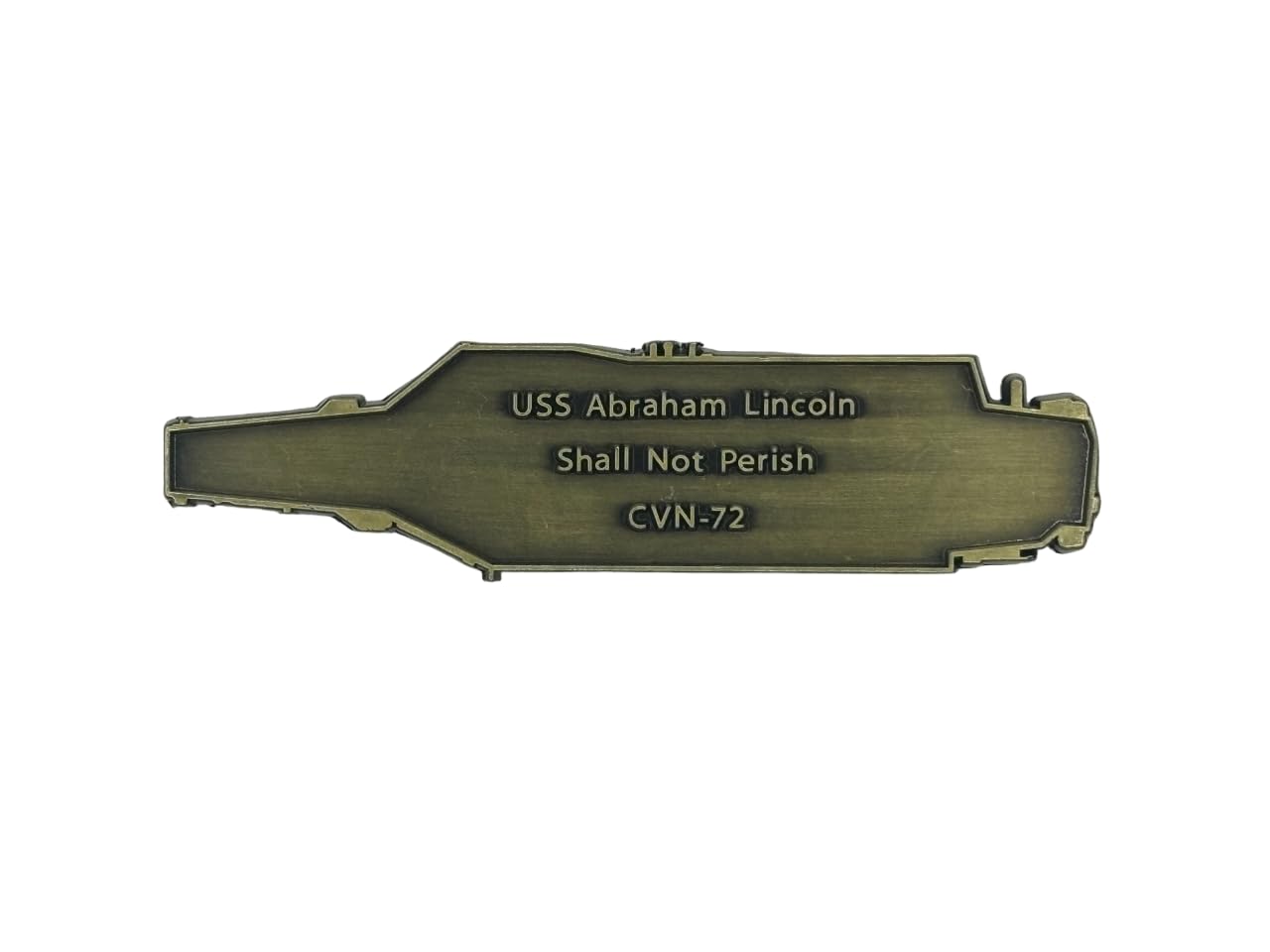 Amazon.com: USS Abraham Lincoln (CVN-72) Challenge Coin : Toys & Games