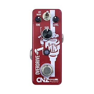 The CNZ Audio Red Overdrive Pedal perfectly emulates those warm, natural sounds you’d find in an over-driven tube amp. It provides a classic and distinct tone while maintaining the nuances of your playing style! The Mode switch allows for a choice be...