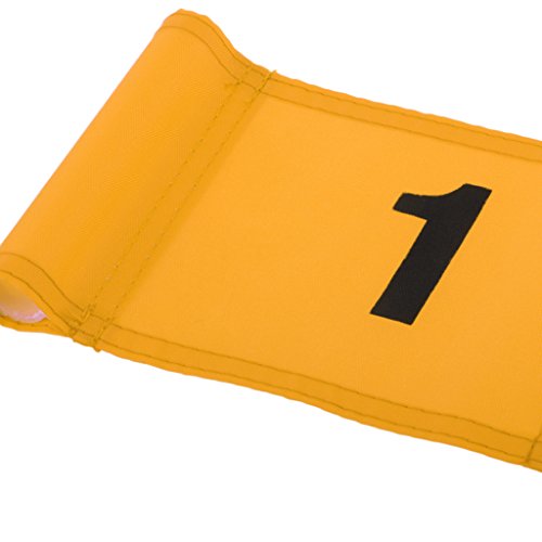 YIJU 2 Peças de Nylon para Prática de Golfe No Quintal Buraco de Pólo Copo de Bandeira de Colocação