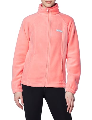 Columbia Women Sawyer Rapids 2.0 Full Zip Fleece Jacket (US, Alpha, X-Small, Regular, Regular, Peach)