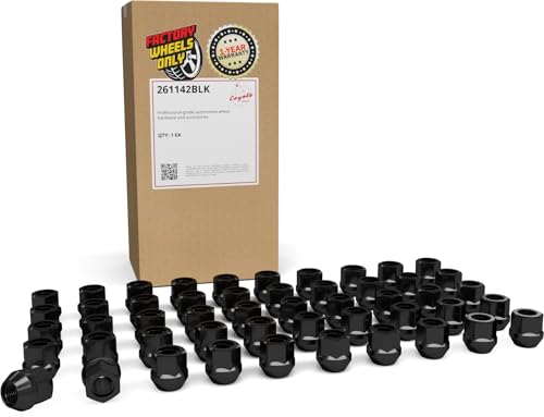 Tuercas de rueda de 19mm negras 1/2-20 para Explorer Sport