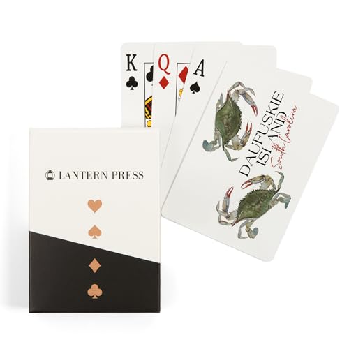 Baraja de 52 cartas tamaño póker Lantern Press